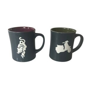 Starbucks Collector Mugs 2011 Vespa 2012 Sumatra Tiger Blue Coffee Cup Lot Vtg